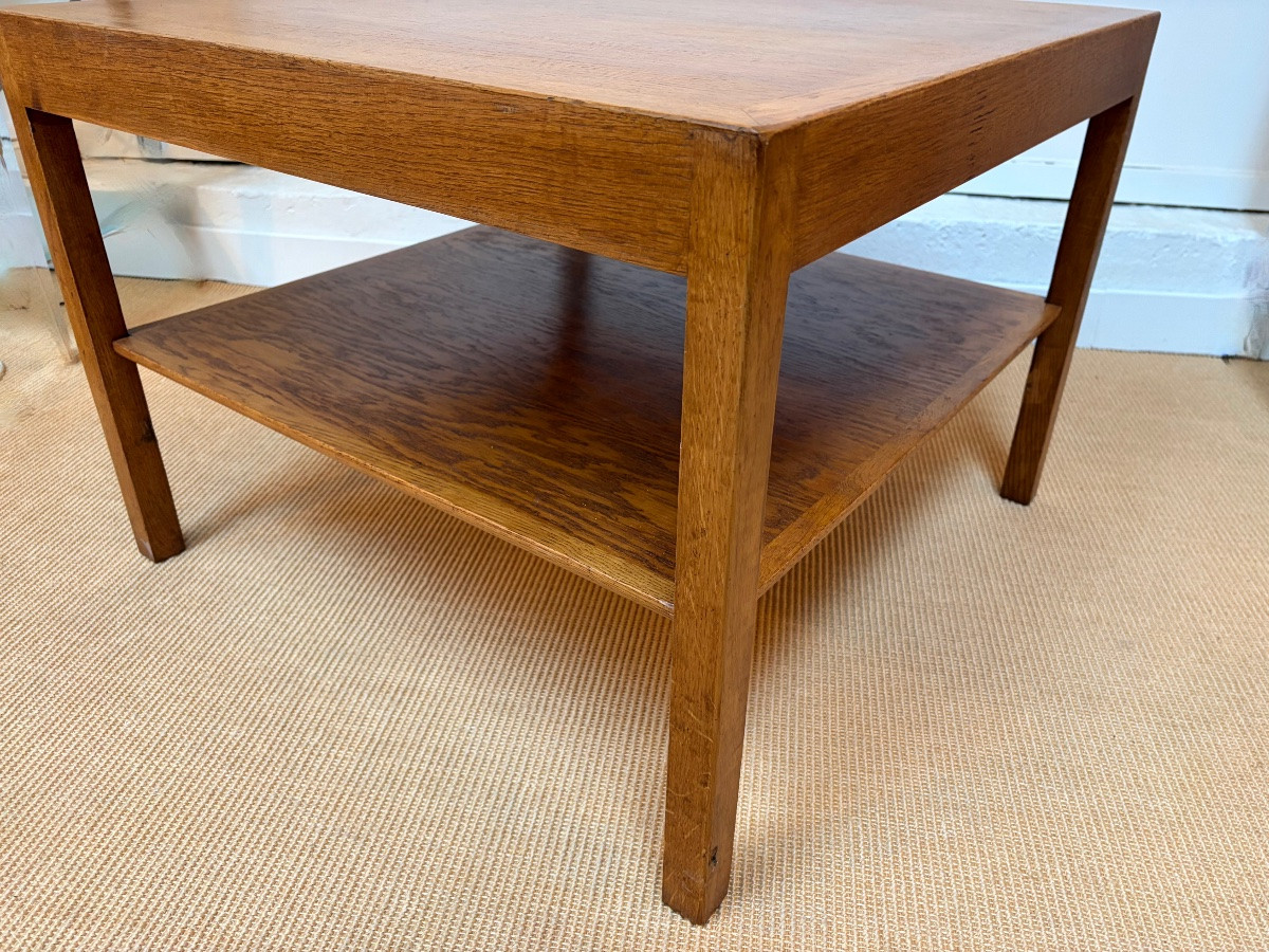 Table basse en teck par Hans J Wegner pour Andreas Tuck, Danemark, vers 1950.-photo-5