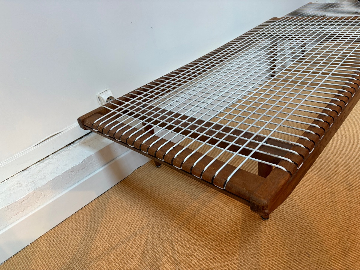 Banquette et table basse par Georges Tigien.-photo-4