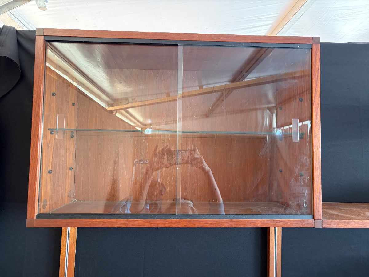 Shelves, Modular Wall Unit By Minvieille For Arp, France, Circa 1950-photo-6