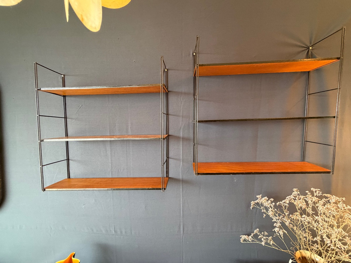 Wooden String Shelves.-photo-2