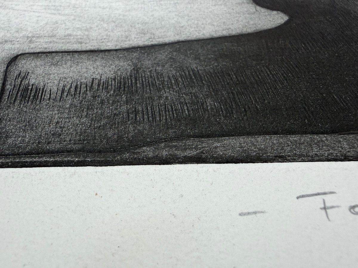 Marita Poest Clément, Lithograph, Artist's Proof, Fond De l'Eau, 1965.-photo-3