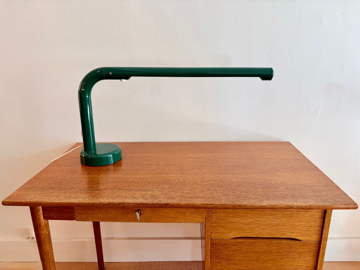 Lampe de bureau par Andehrs Person pour l'atelier Lyktan, Suède, 1973.-photo-2
