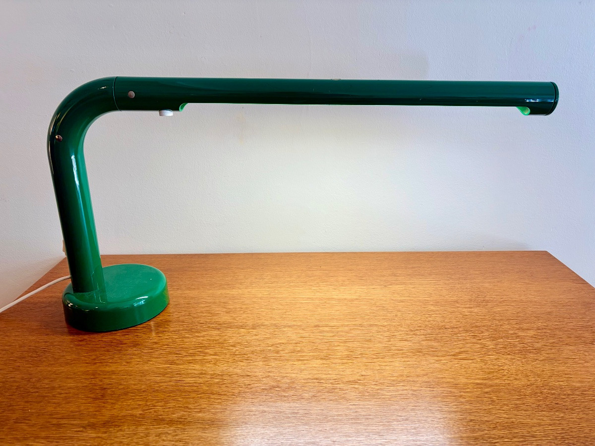 Lampe de bureau par Andehrs Person pour l'atelier Lyktan, Suède, 1973.-photo-3