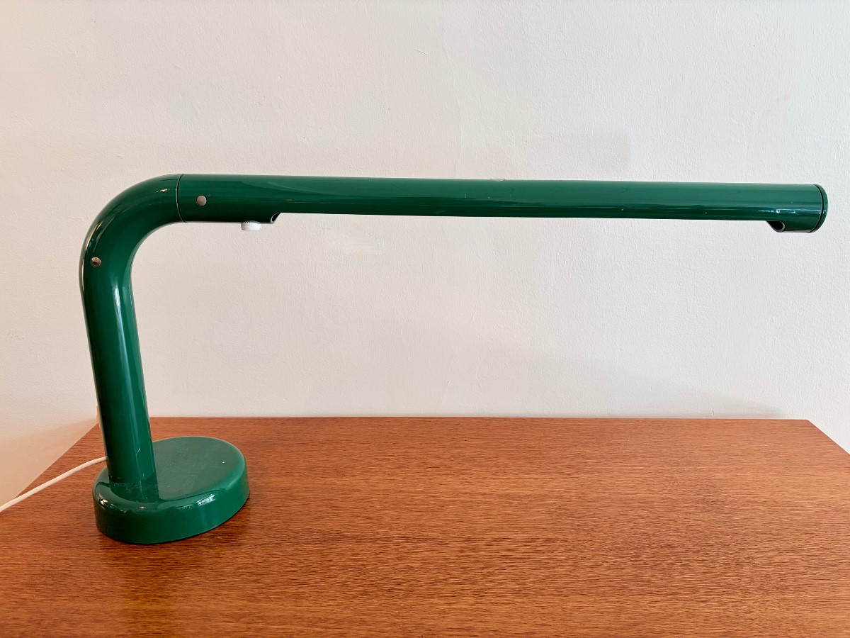 Lampe de bureau par Andehrs Person pour l'atelier Lyktan, Suède, 1973.