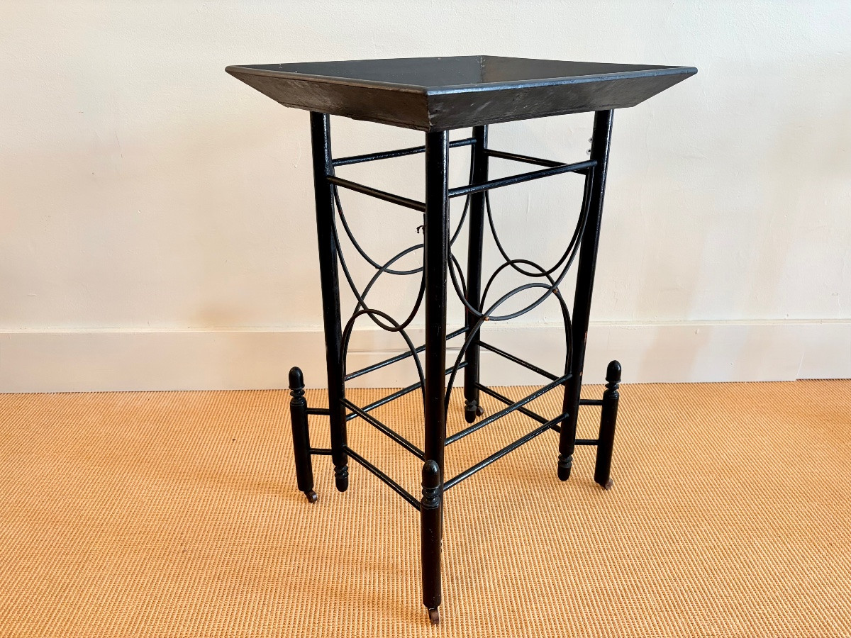 Table cage oiseaux, époque XIXème-photo-2