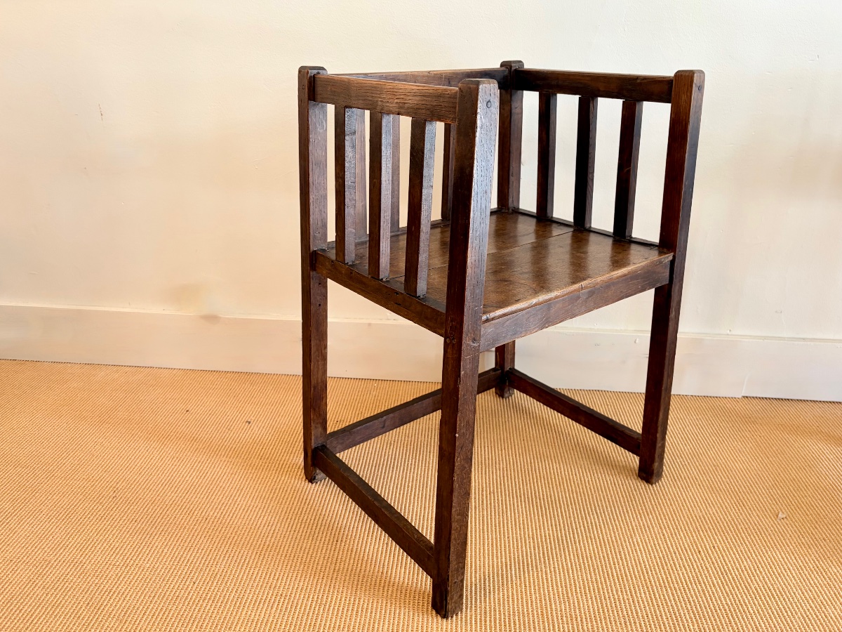 Pair Of Art And Crafts Armchairs, Circa 1940.-photo-2