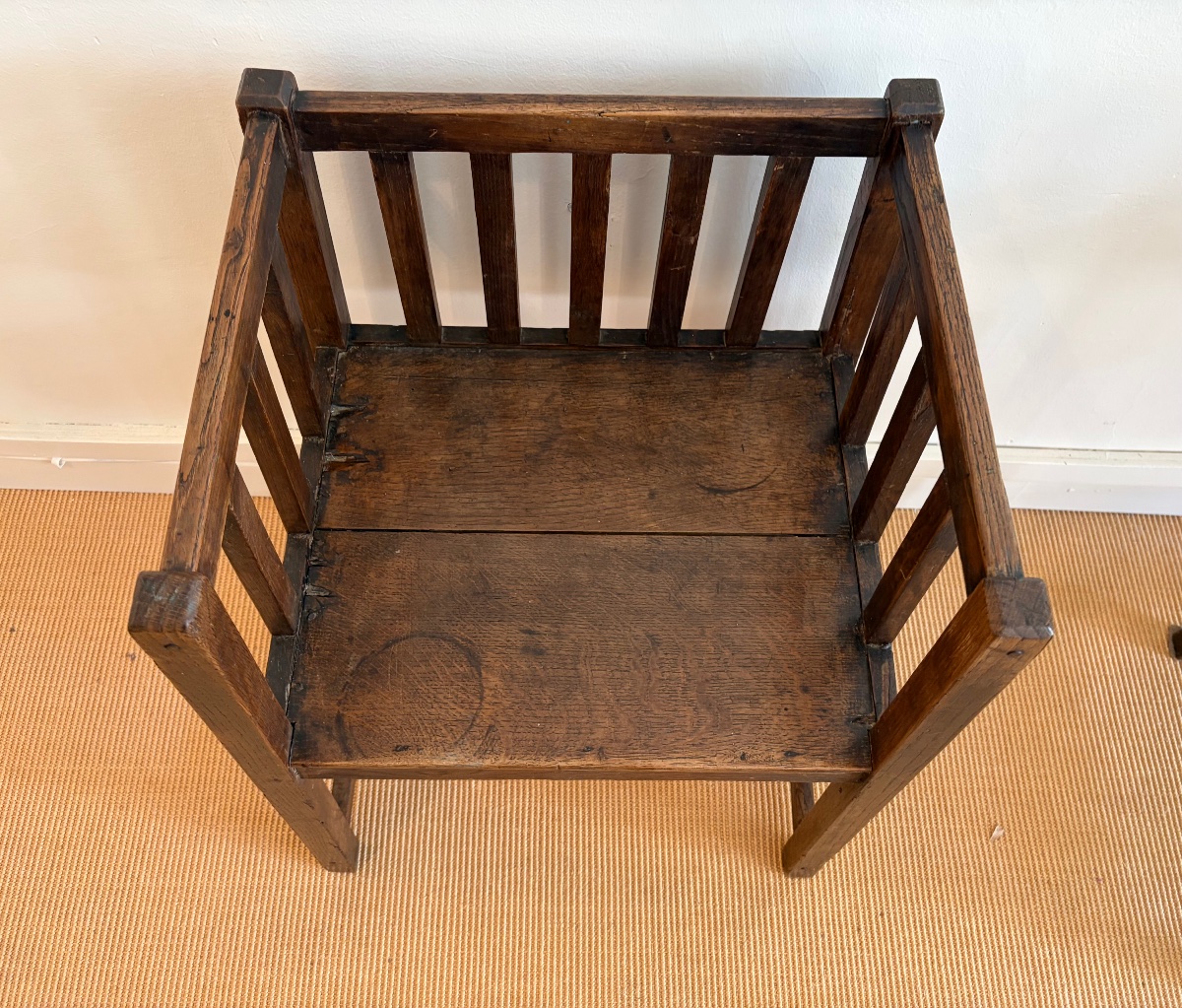 Pair Of Art And Crafts Armchairs, Circa 1940.-photo-3