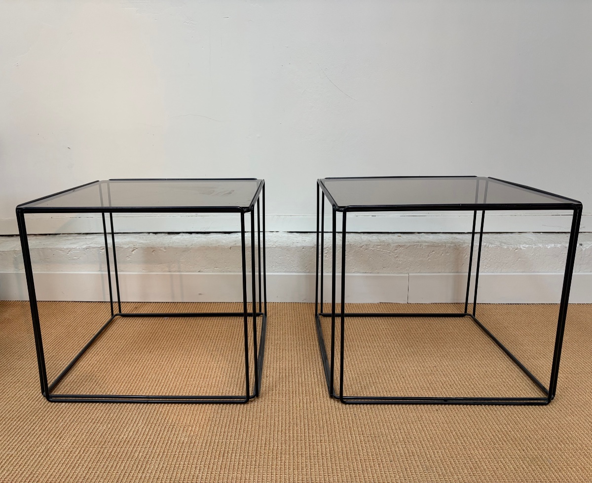 Pair Of End Tables By Max Sauze