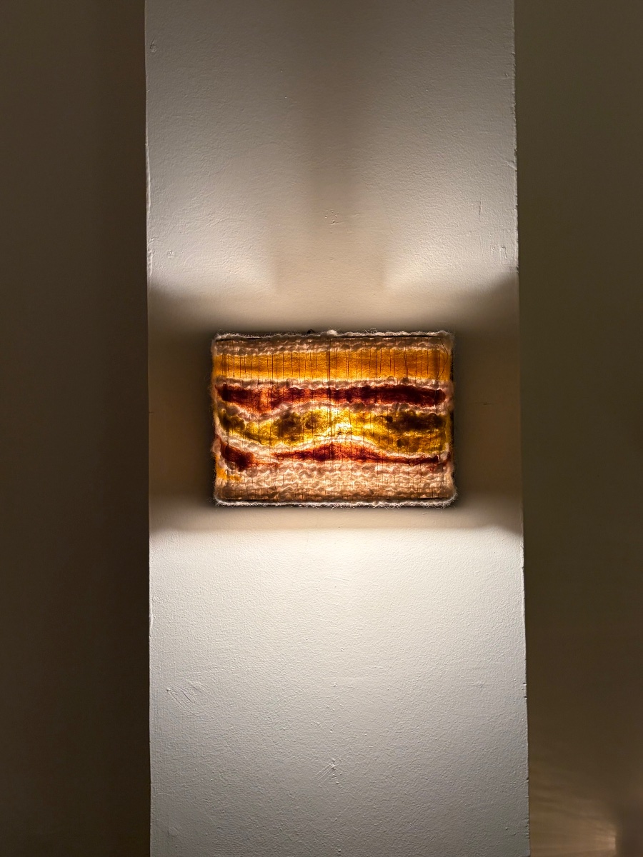 Wool Wall Sconce, 1960s.-photo-3