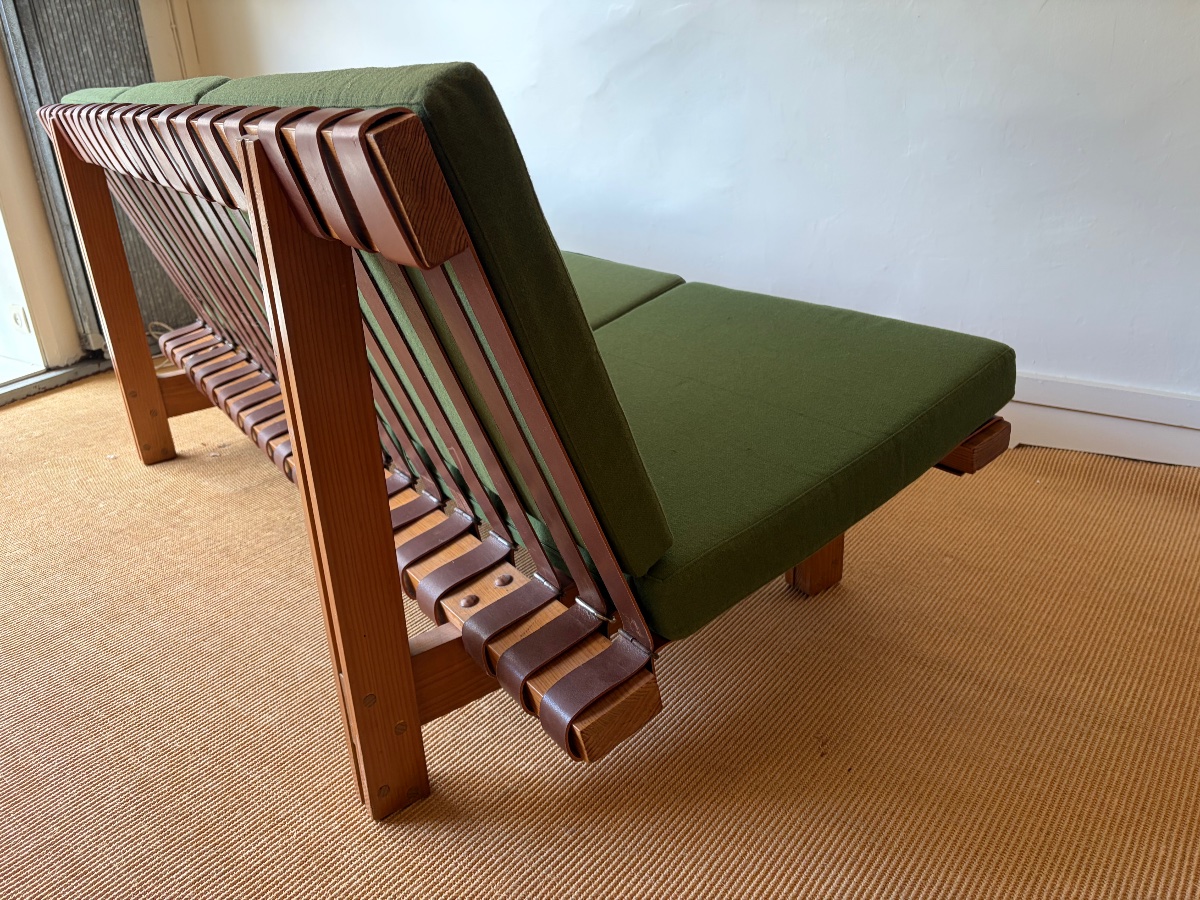 Bench By Borge Mogensen For Stolefabrik, Denmark, Circa 1960.-photo-2