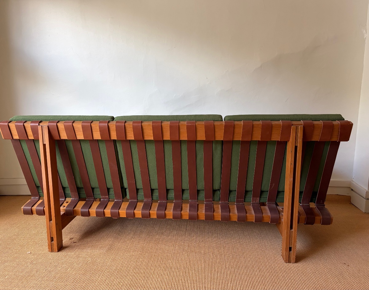 Bench By Borge Mogensen For Stolefabrik, Denmark, Circa 1960.-photo-3
