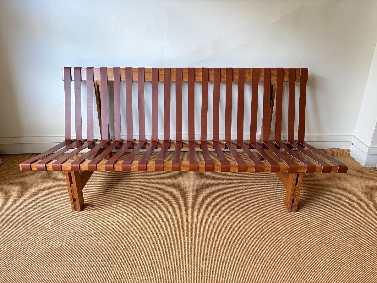Bench By Borge Mogensen For Stolefabrik, Denmark, Circa 1960.-photo-6