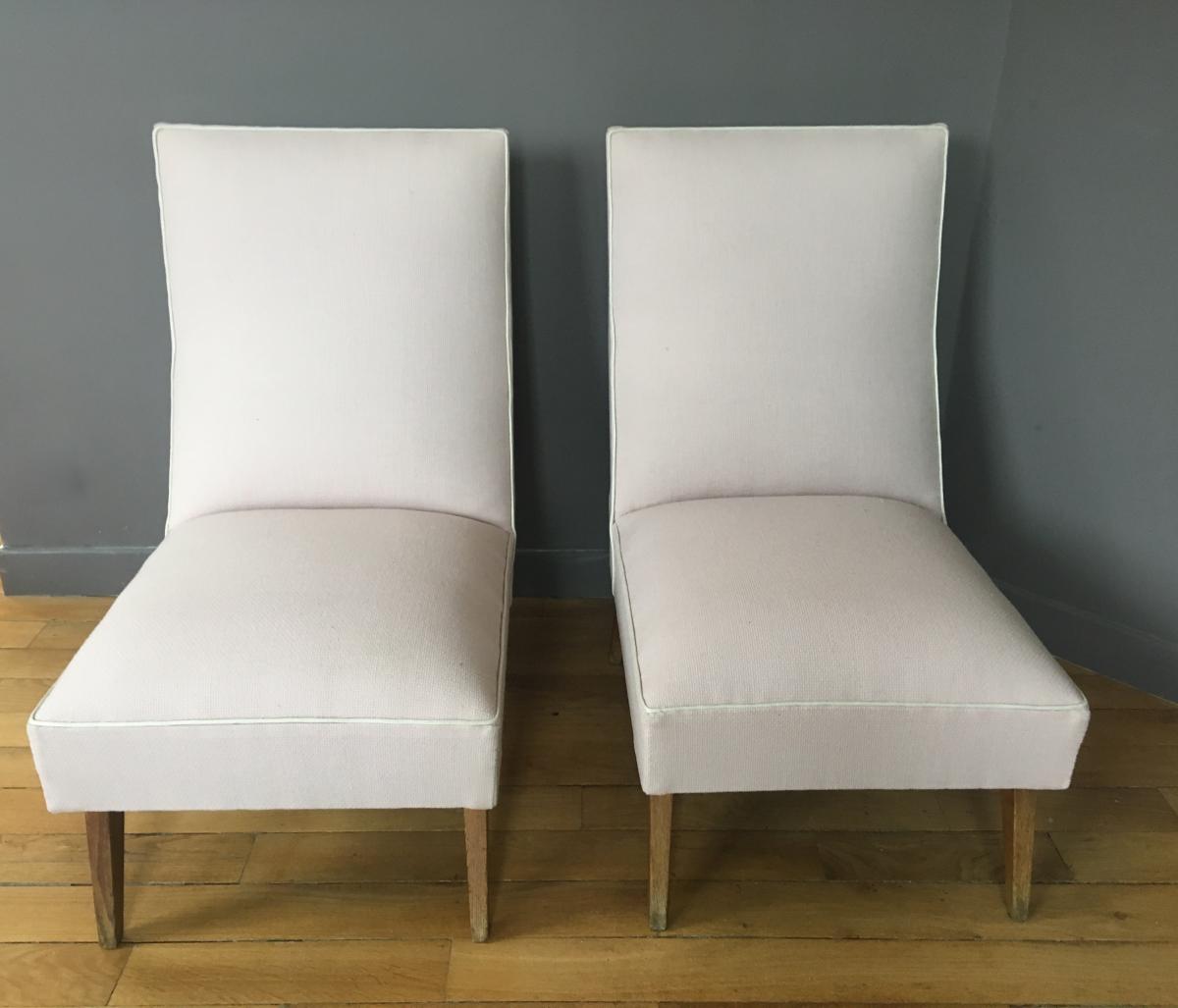 Pair Of Vintage 60's Fireside Chairs.