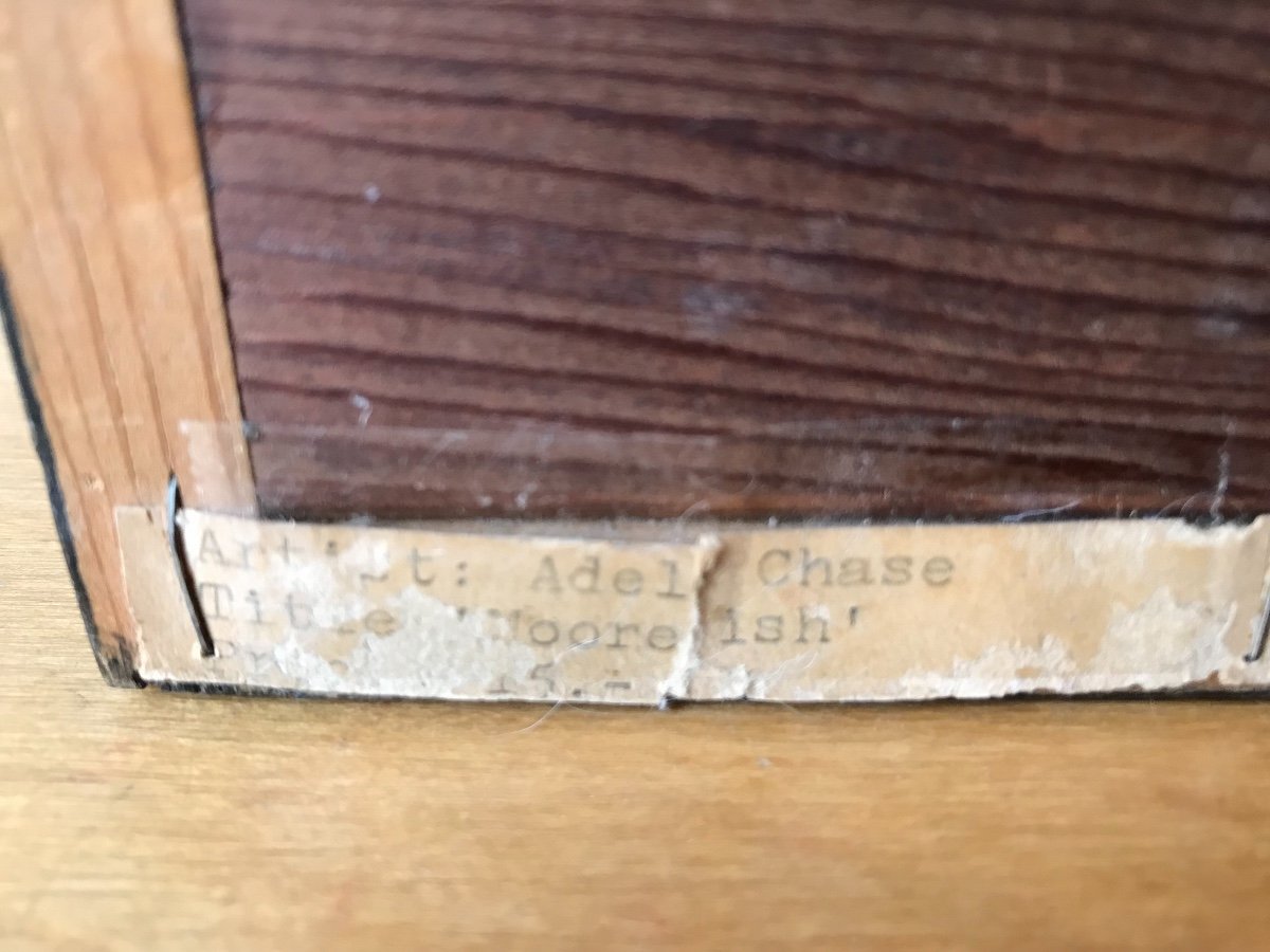 Plaque en céramique émaillée, Moore ish, par Adèle Chase (1917-2000)-photo-2