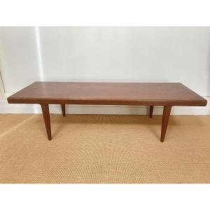 Teak Coffee Table, Denmark, Circa 1960.