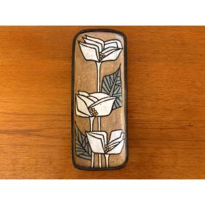 Vide poche Art-Déco en céramique par Odette Dijeux, Namur.