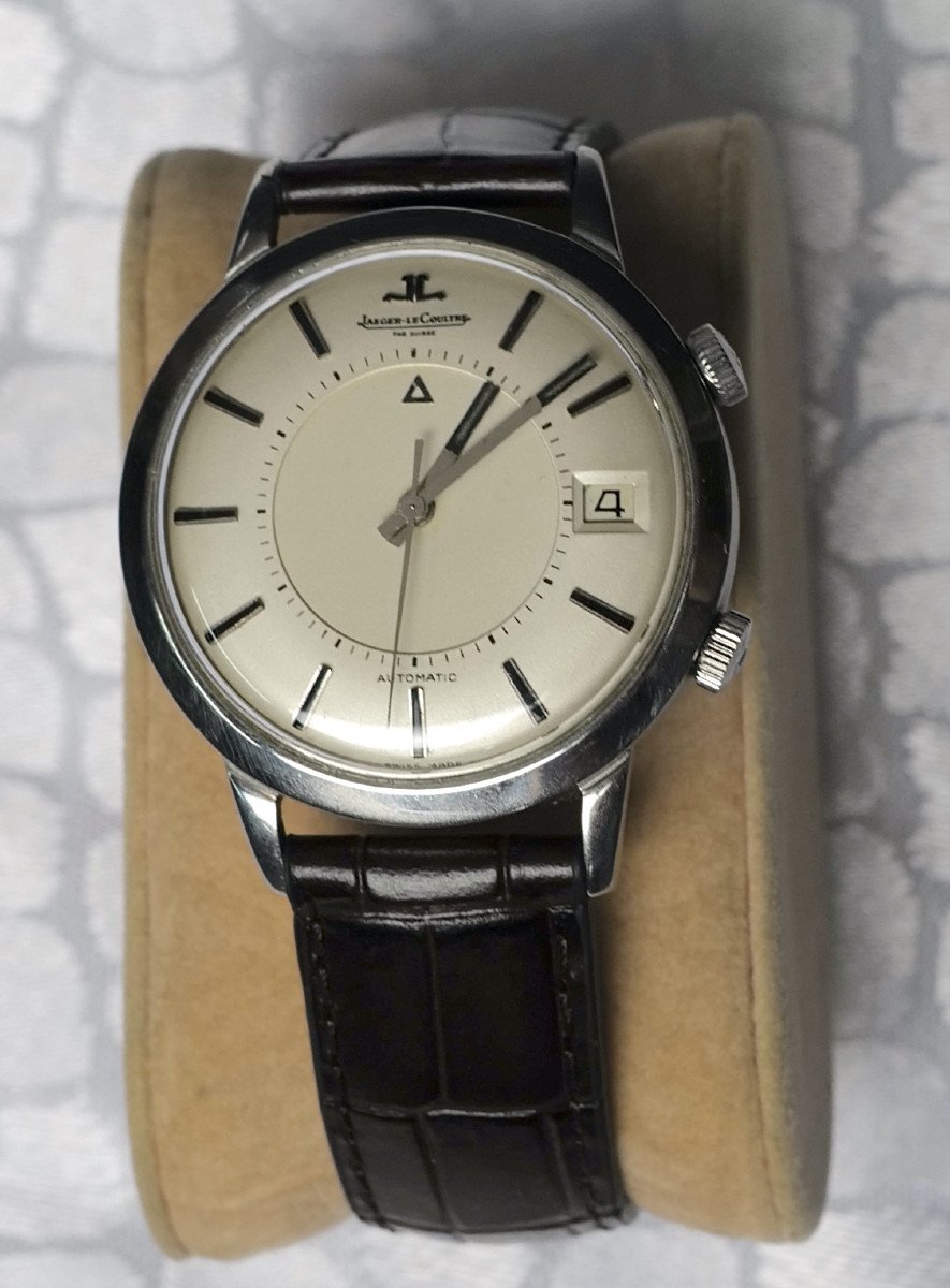 Jaeger Lecoultre, Montre Automatique à Sonnerie "MEMOVOX" Cal 911 Vers 1965.-photo-2