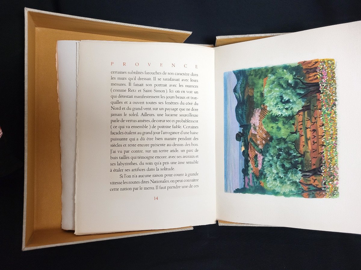 Giono "provence" Illustré Par Moïse Kisling, Paris, Klein 1954-photo-2