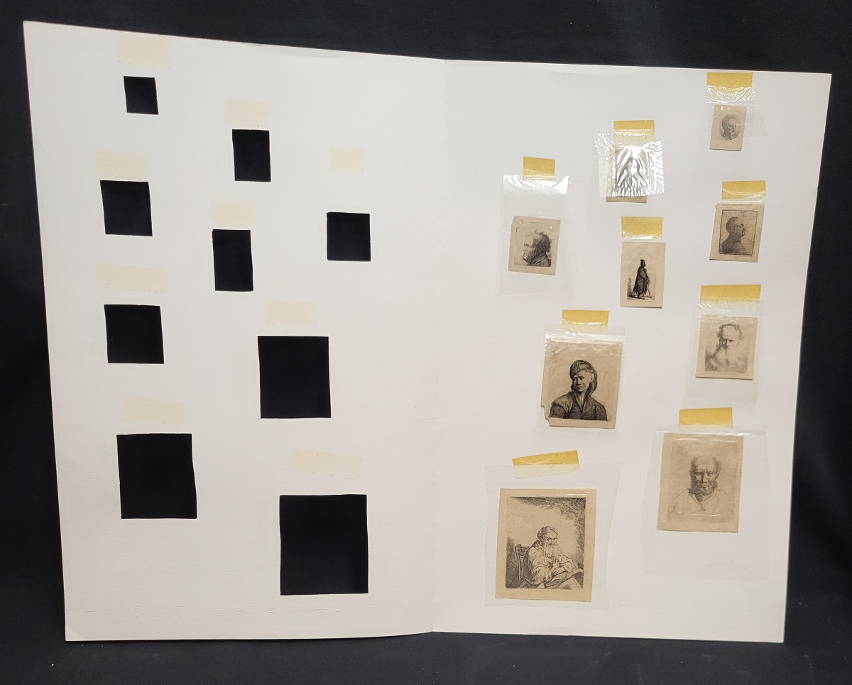 Jean-Pierre NORBLIN DE LA GOURDAINE, suite de 9 gravures sous passe-partout, fin  XVIII° siècle-photo-2
