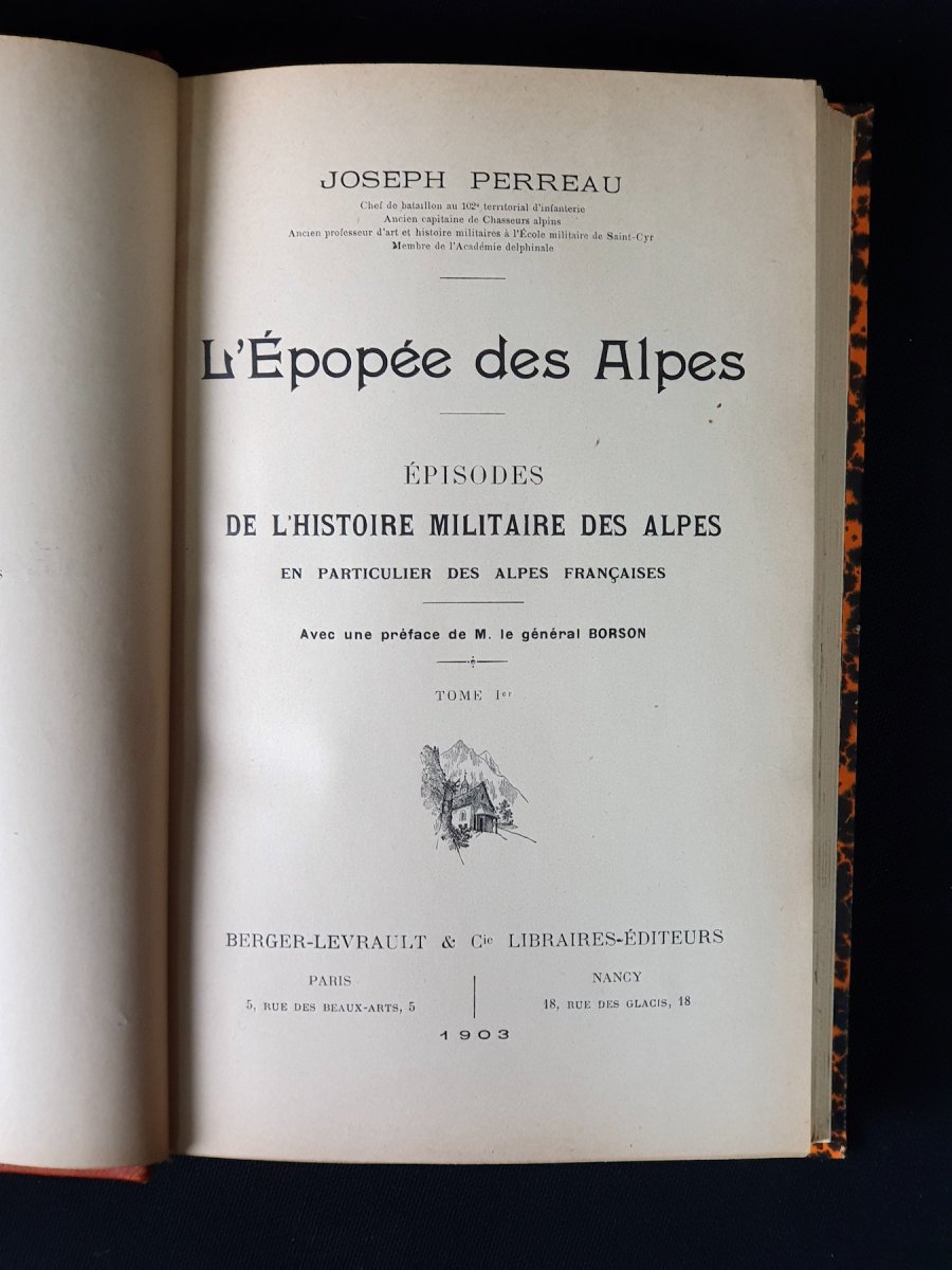 Joseph Perreau, Epic Des Alpes, Berger-levrault 1903_1912-photo-2