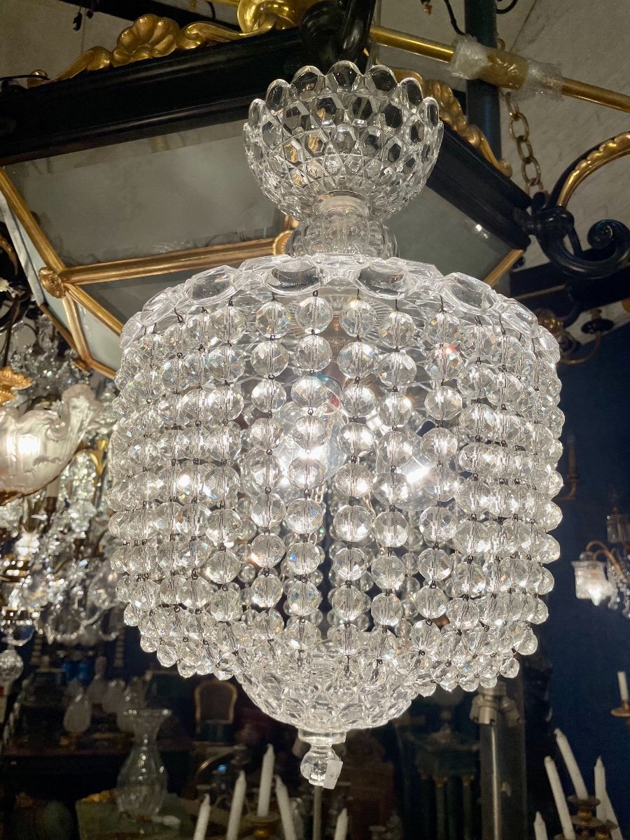 Baccarat Plafonnier En Cristal 