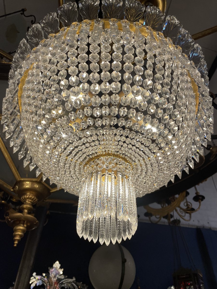 Plafonnier BACCARAT corbeille-photo-2