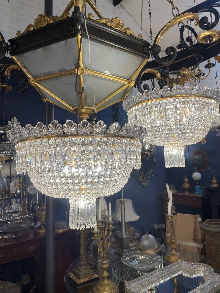 Plafonnier BACCARAT corbeille-photo-3