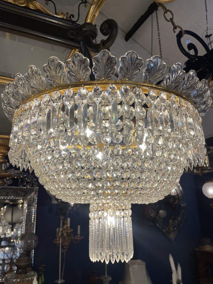 Plafonnier BACCARAT corbeille