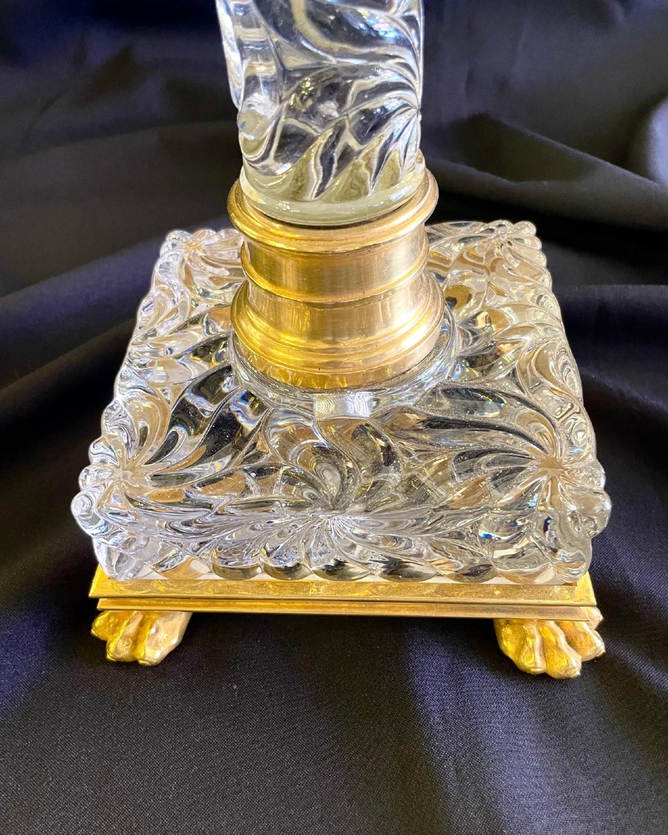 Lampe à pétrole BACCARAT -photo-3