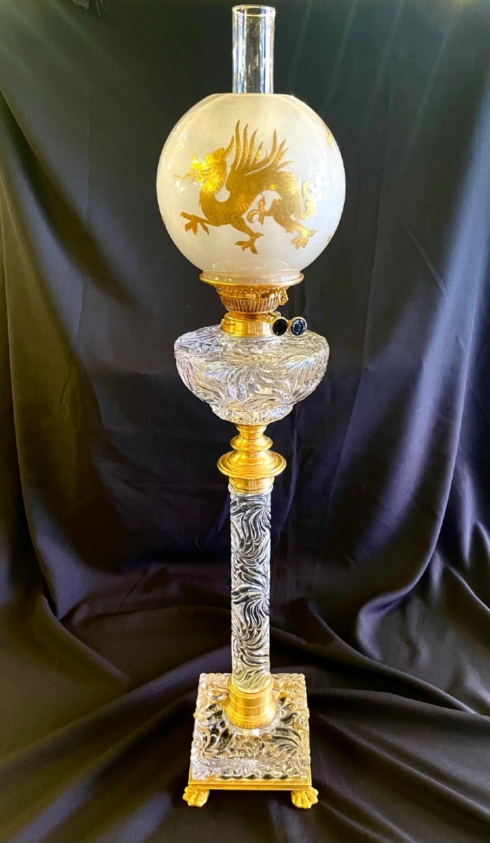 Lampe à pétrole BACCARAT 