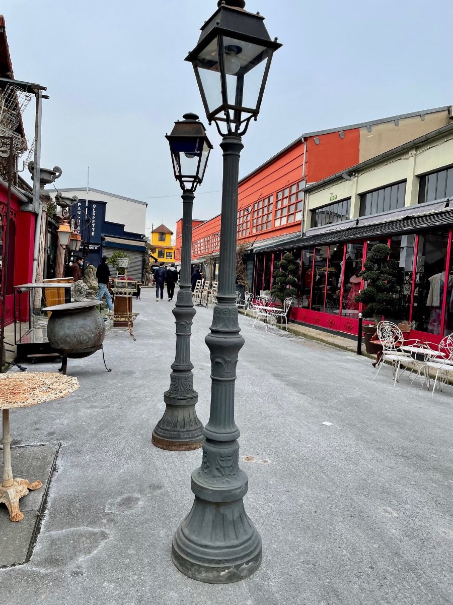 Parisian Cast Iron Floor Lamp