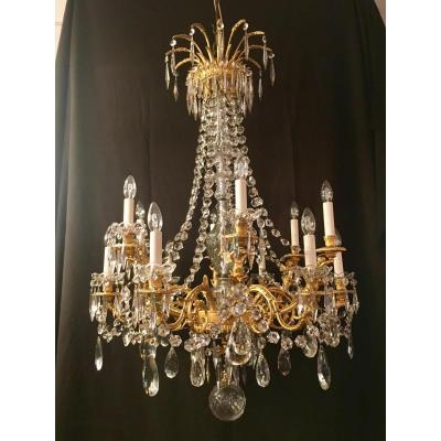 Chandelier With Winged Angels