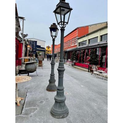 Parisian Cast Iron Floor Lamp