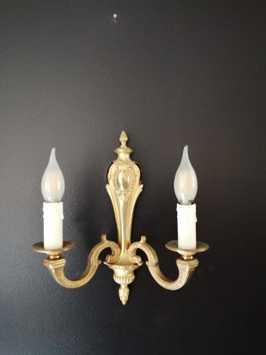 Pair Of Regency Style Sconces-photo-1