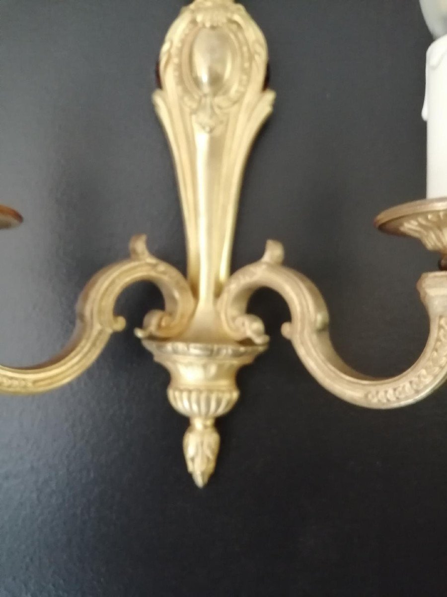 Pair Of Regency Style Sconces-photo-7