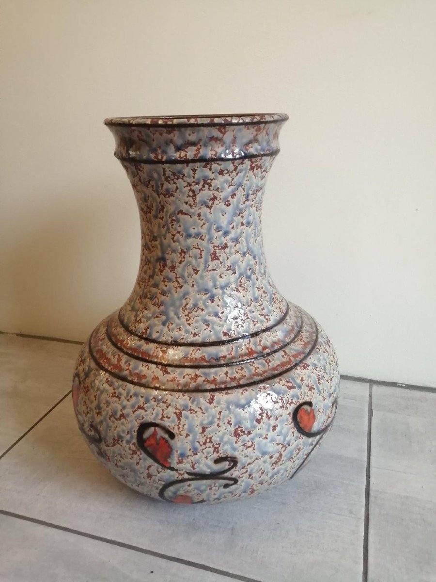 Grand Vase Années 60 Scheurich West Germany