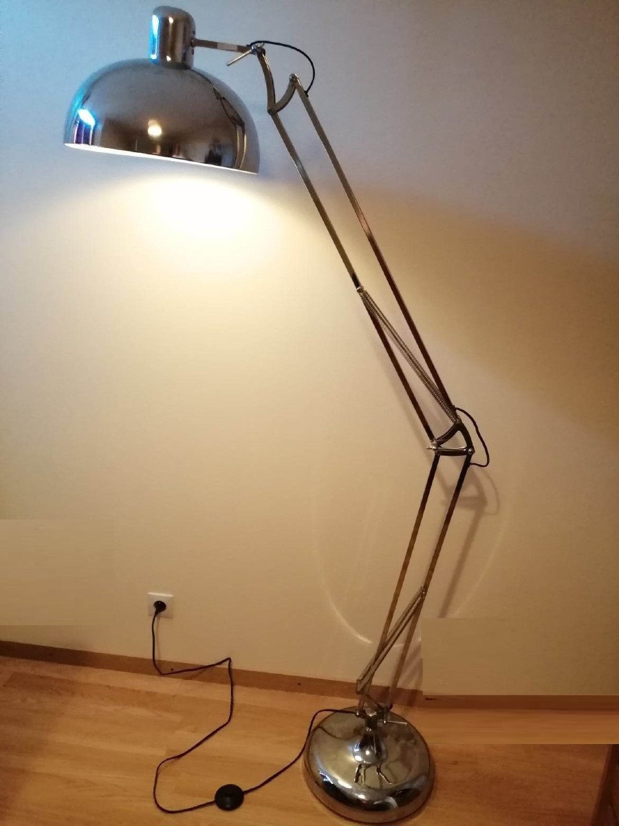 Articulated Floor Lamp Years 70/80-photo-3