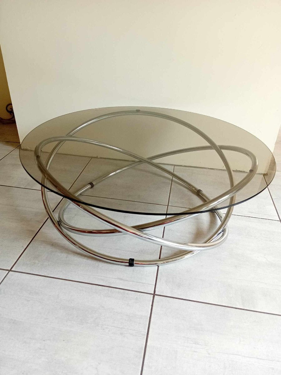 70s Space Art Coffee Table