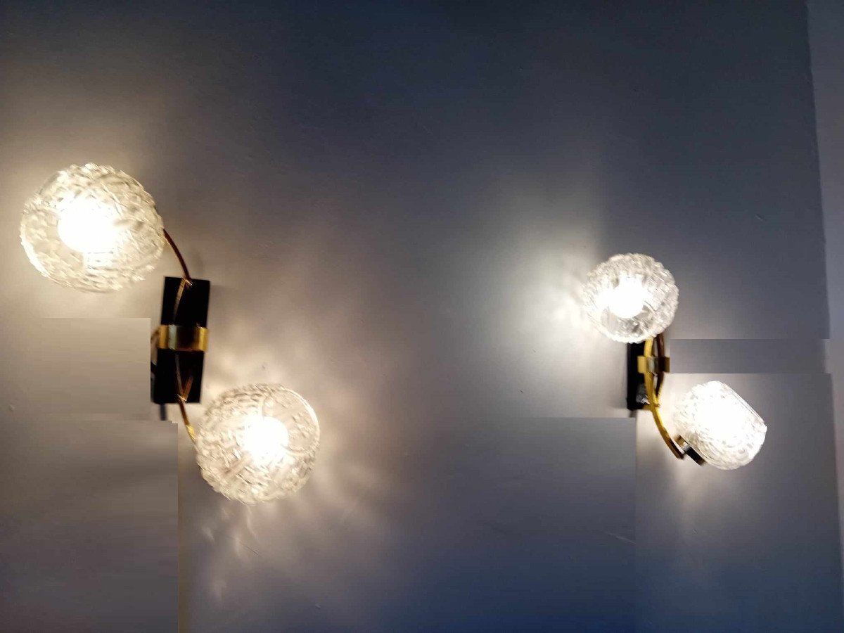 Pair Of Arlus House Sconces 1940s/1950s
