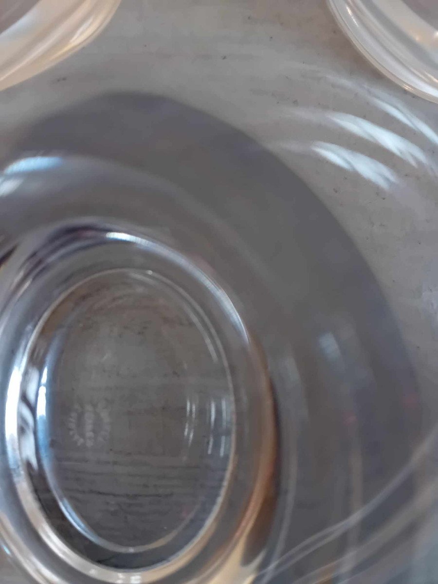 Set Of 5 Whiskey Glasses Signed “sèvres Cristal France”-photo-4