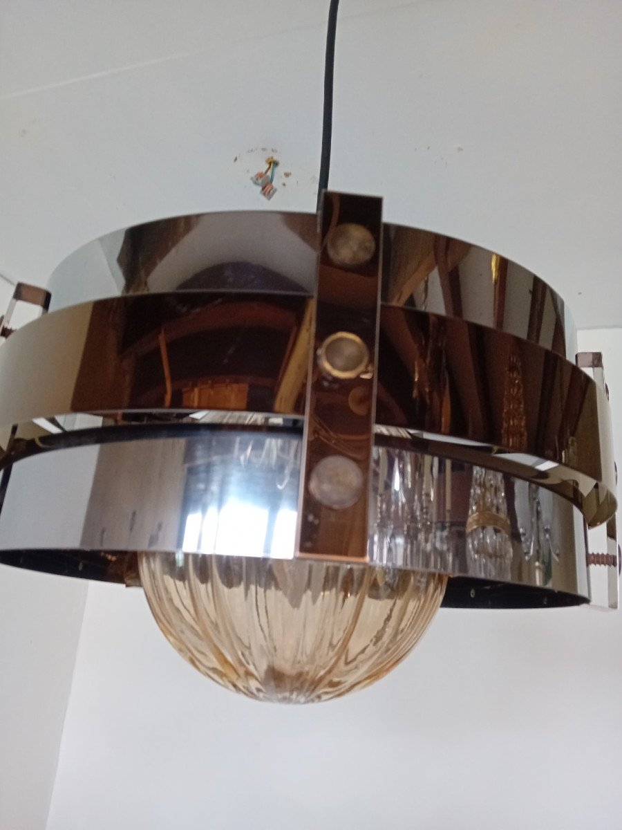 Space Art Pendant Lamp 70s-photo-1