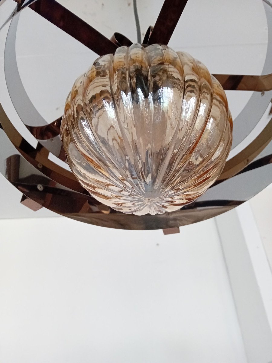 Space Art Pendant Lamp 70s-photo-3