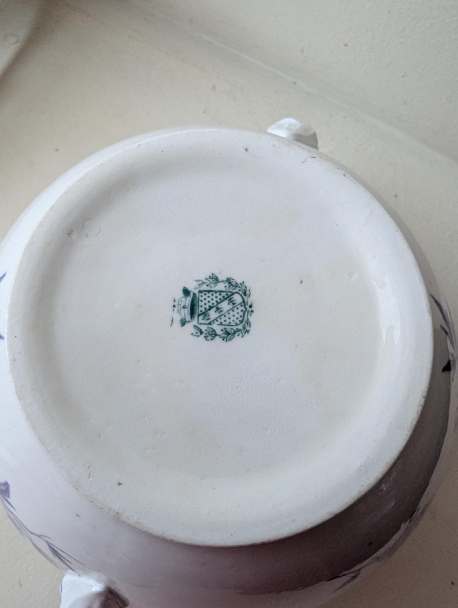 Sargemines Porcelain Sugar Bowl-photo-6