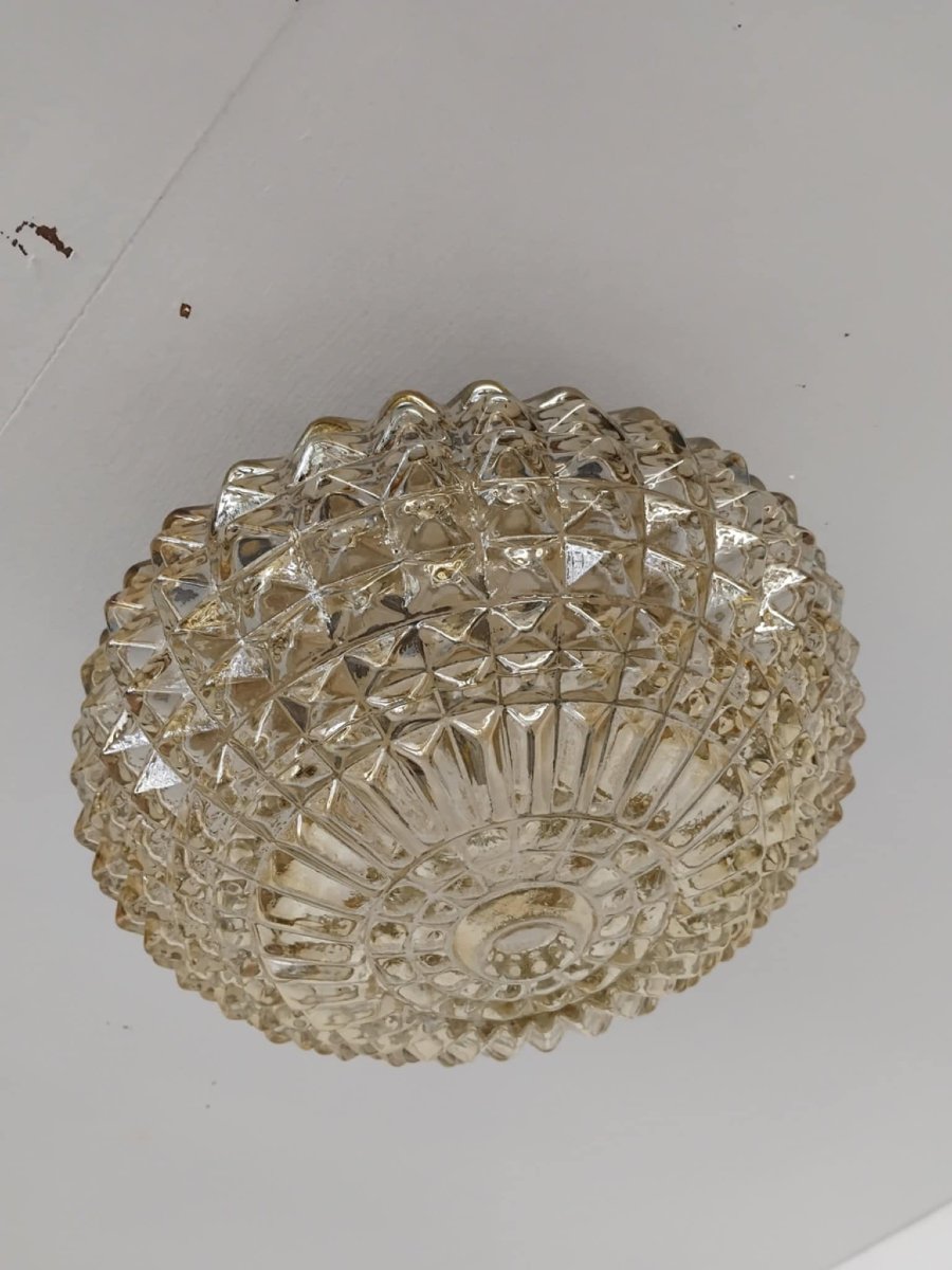 Set Of 3 Round Ceiling Lights From The 50s/60s-photo-7