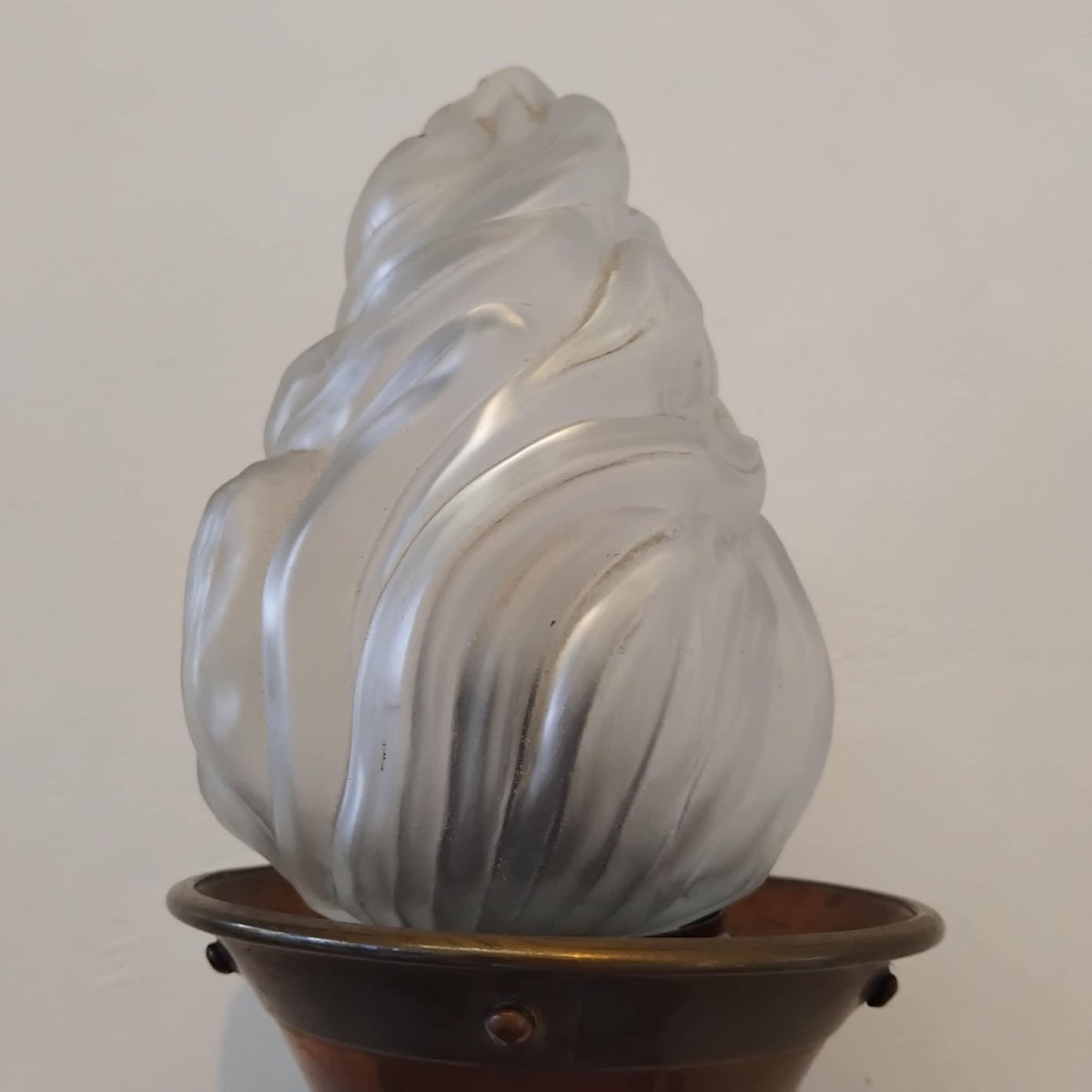 Pair Of Flambeaux Wall Lights From The 50s/60s-photo-4