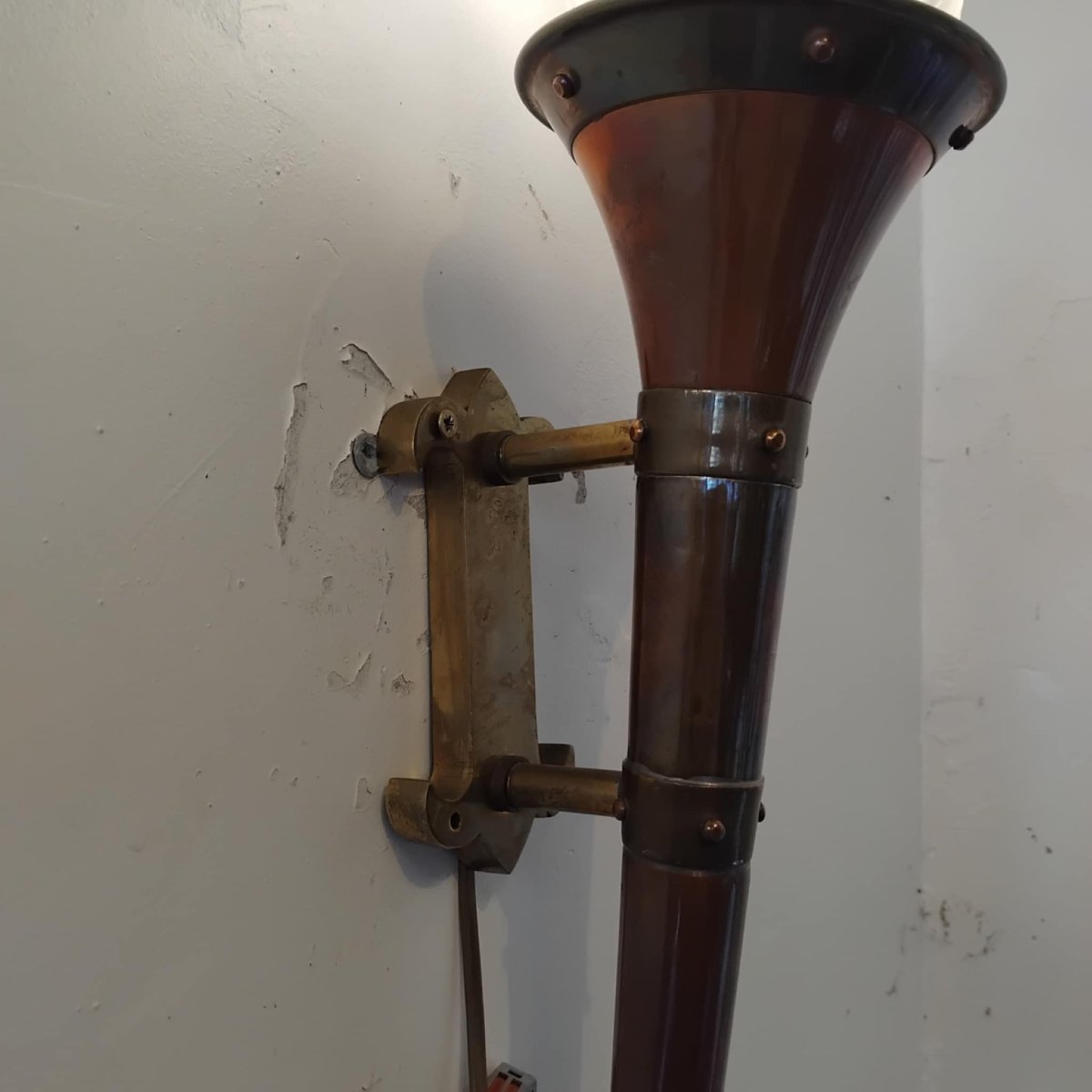 Pair Of Flambeaux Wall Lights From The 50s/60s-photo-6