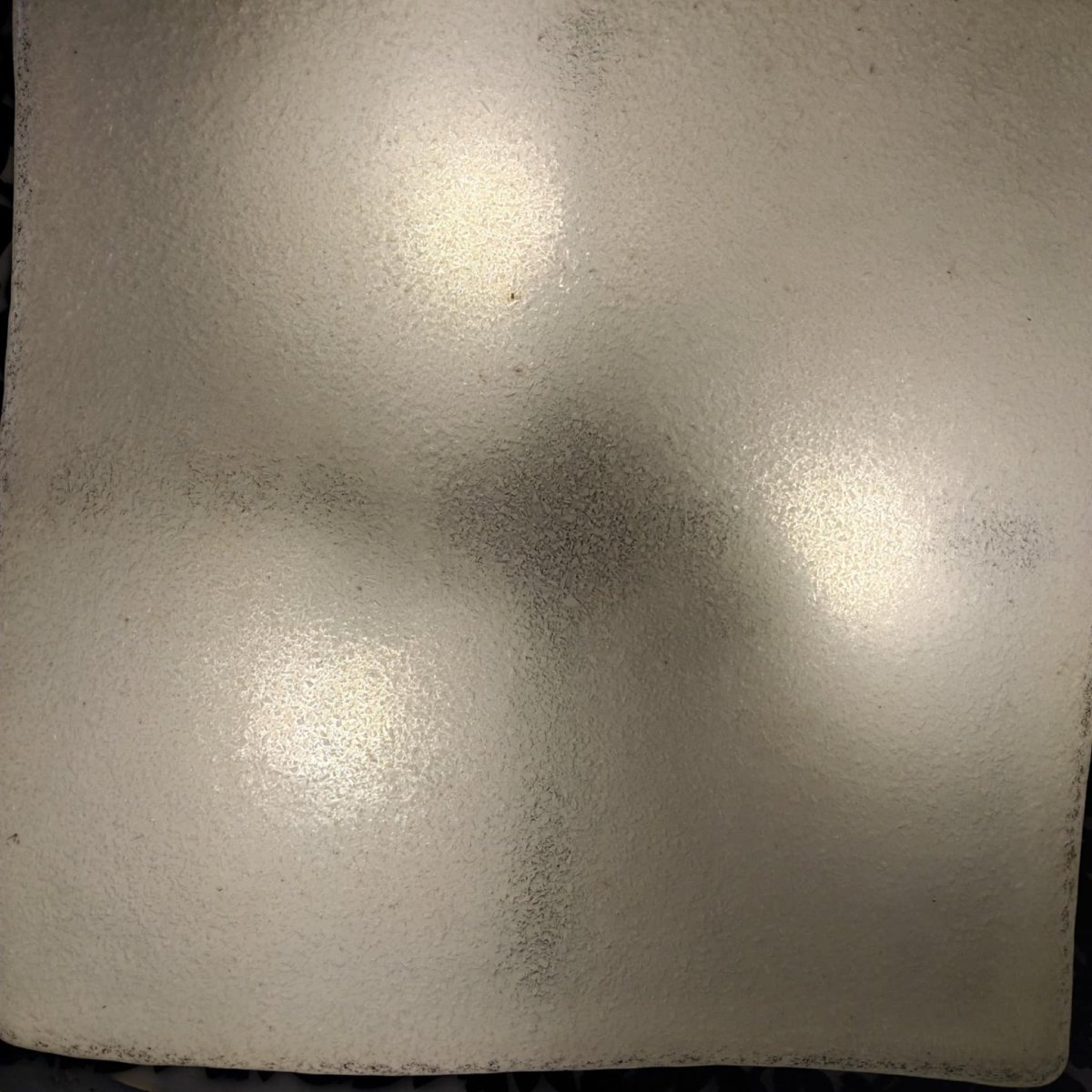 ARTELUCE applique murale carrée en verre de Murano et métal années 70/80-photo-2