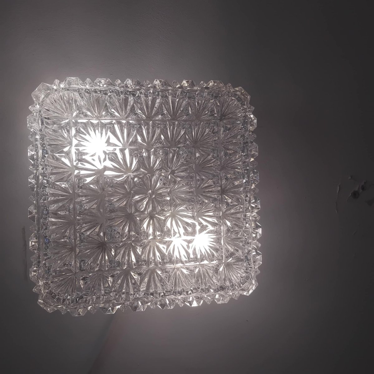 Large 70s Ceiling Or Wall Light-photo-5