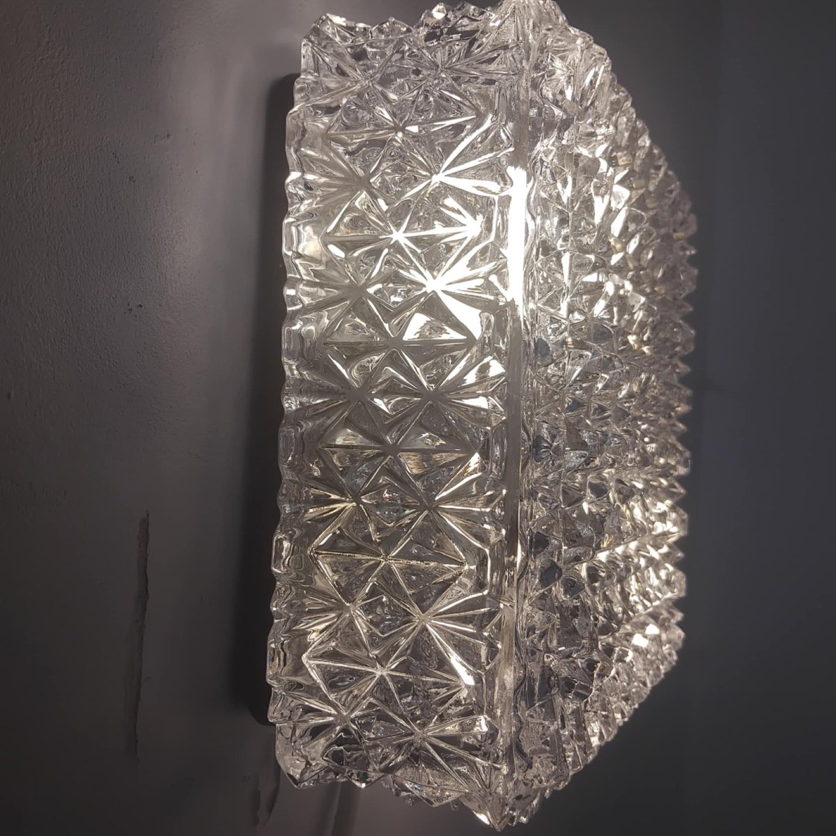 Large 70s Ceiling Or Wall Light-photo-6
