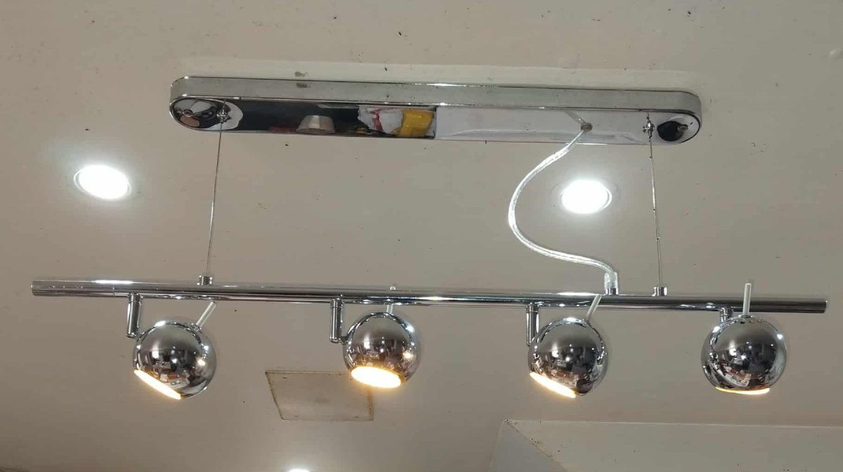 Space Art Suspension From The 70s/80s-photo-2